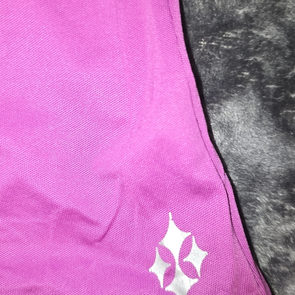 Jofit Magenta Ruffle Trim Country Club Top - Picture 4 of 8